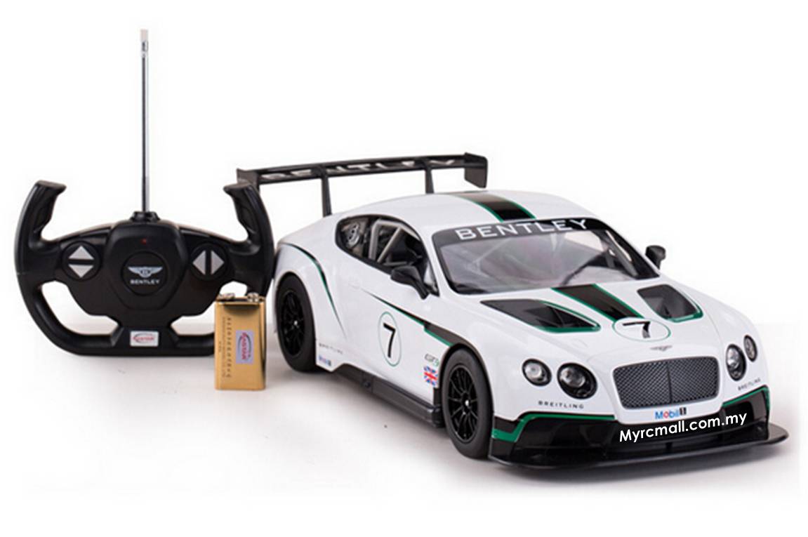Rastar 1/14 Bentley Continental GT3 Electric Series RC Racing Car