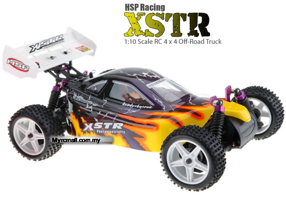 HSP XSTR Off-Road EP RC Buggy (1/10 Scale) - RTR - Myrcmall.com.my